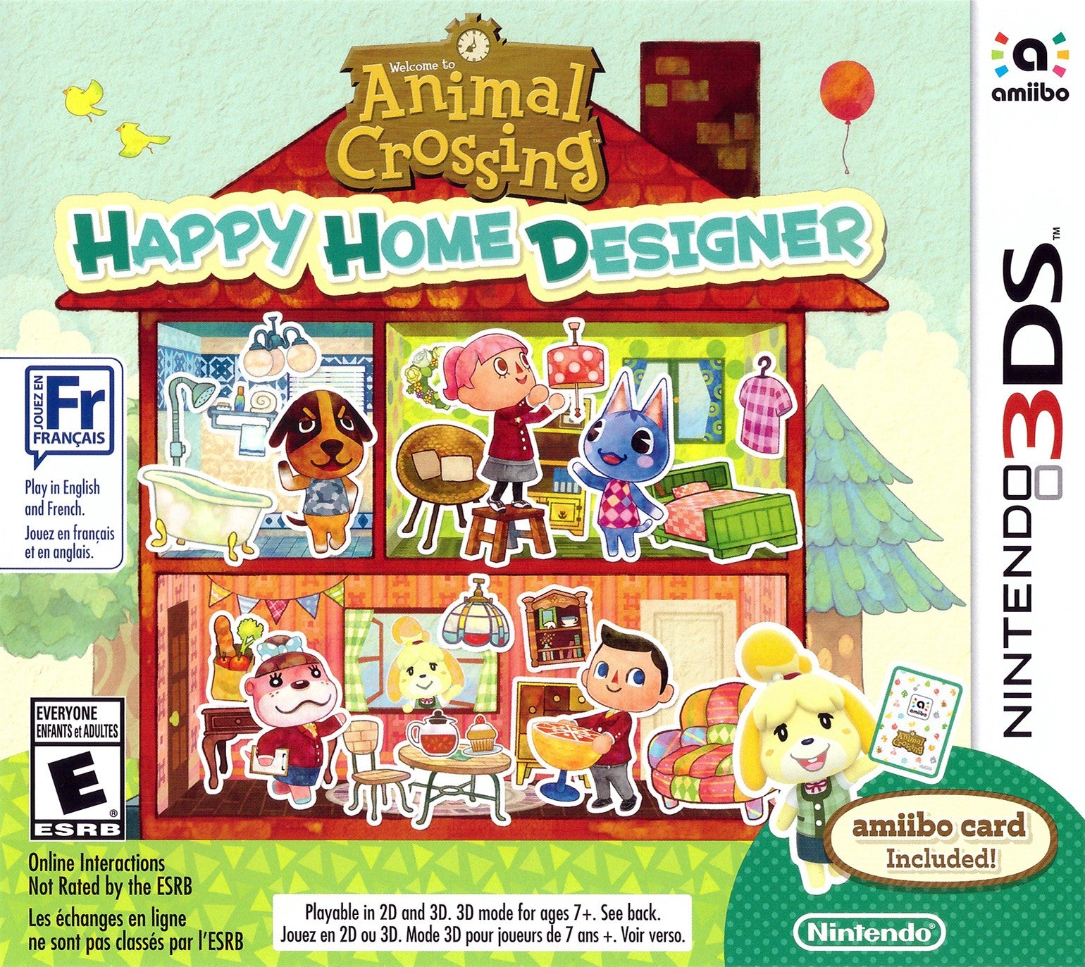 Animal Crossing: Happy Home Designer 3DS - Video Game - Used - CaveGamers
