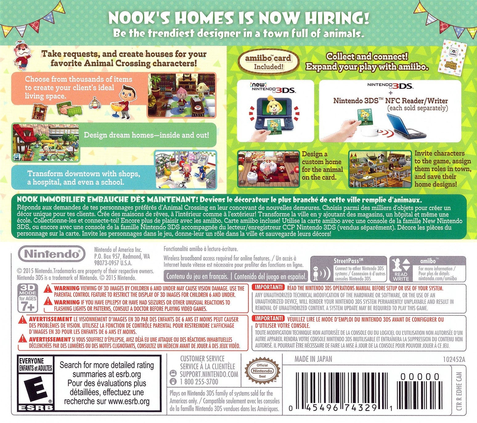 Animal Crossing: Happy Home Designer 3DS - Video Game - Used - CaveGamers - Image 2