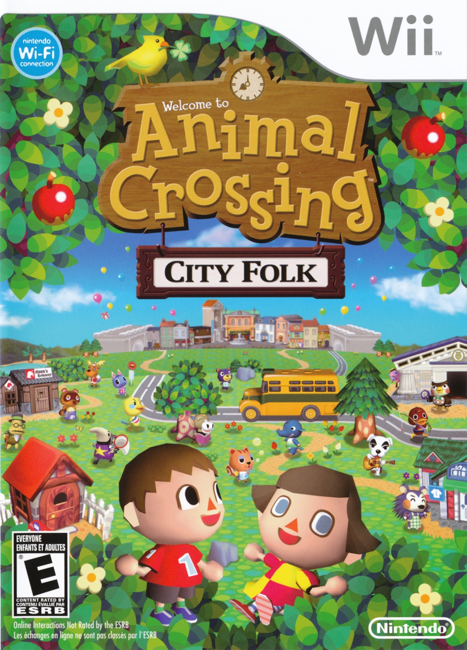 Animal Crossing: City Folk Wii - Video Game - Used - CaveGamers