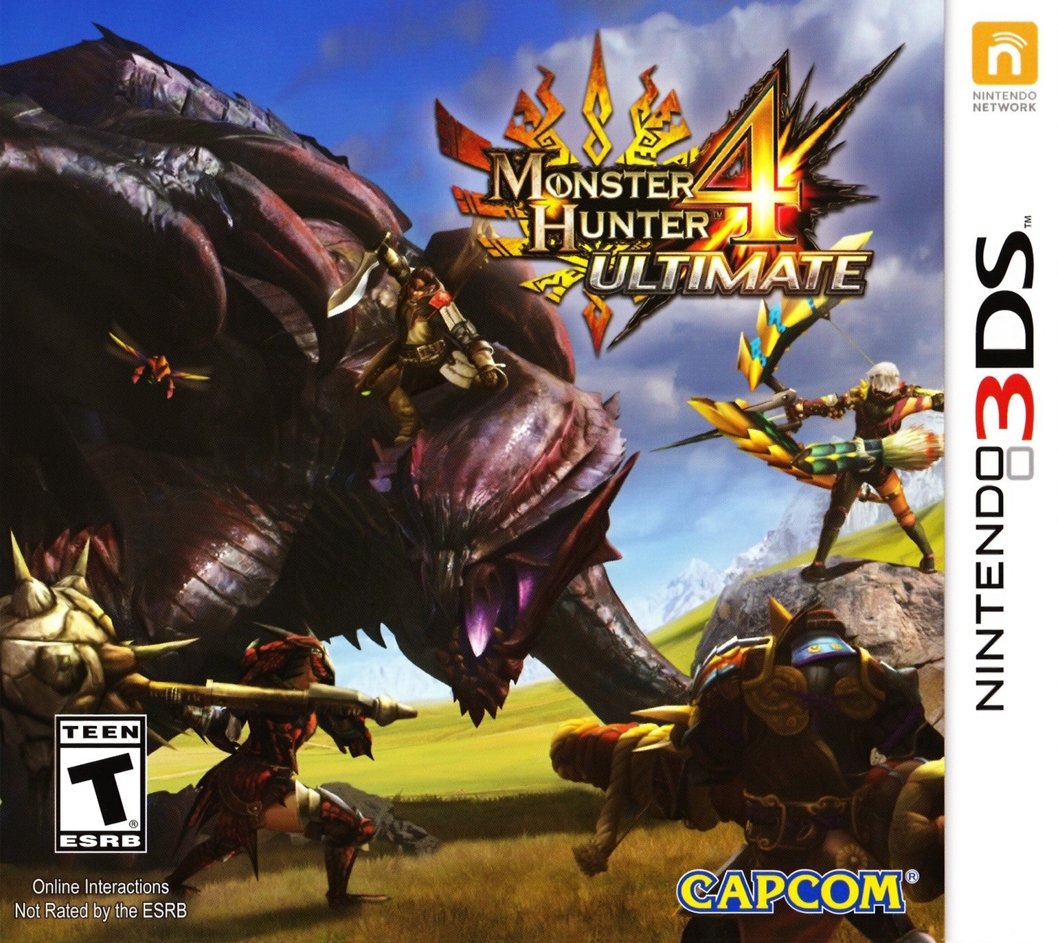 Monster Hunter 4 Ultimate 3DS - Video Game - Used - CaveGamers