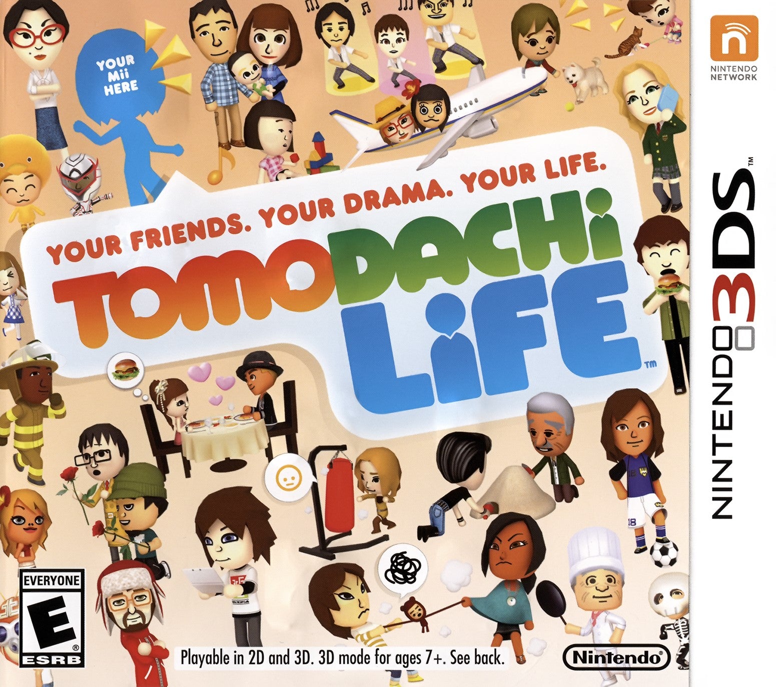 Tomodachi Life 3DS - Video Game - Used - CaveGamers