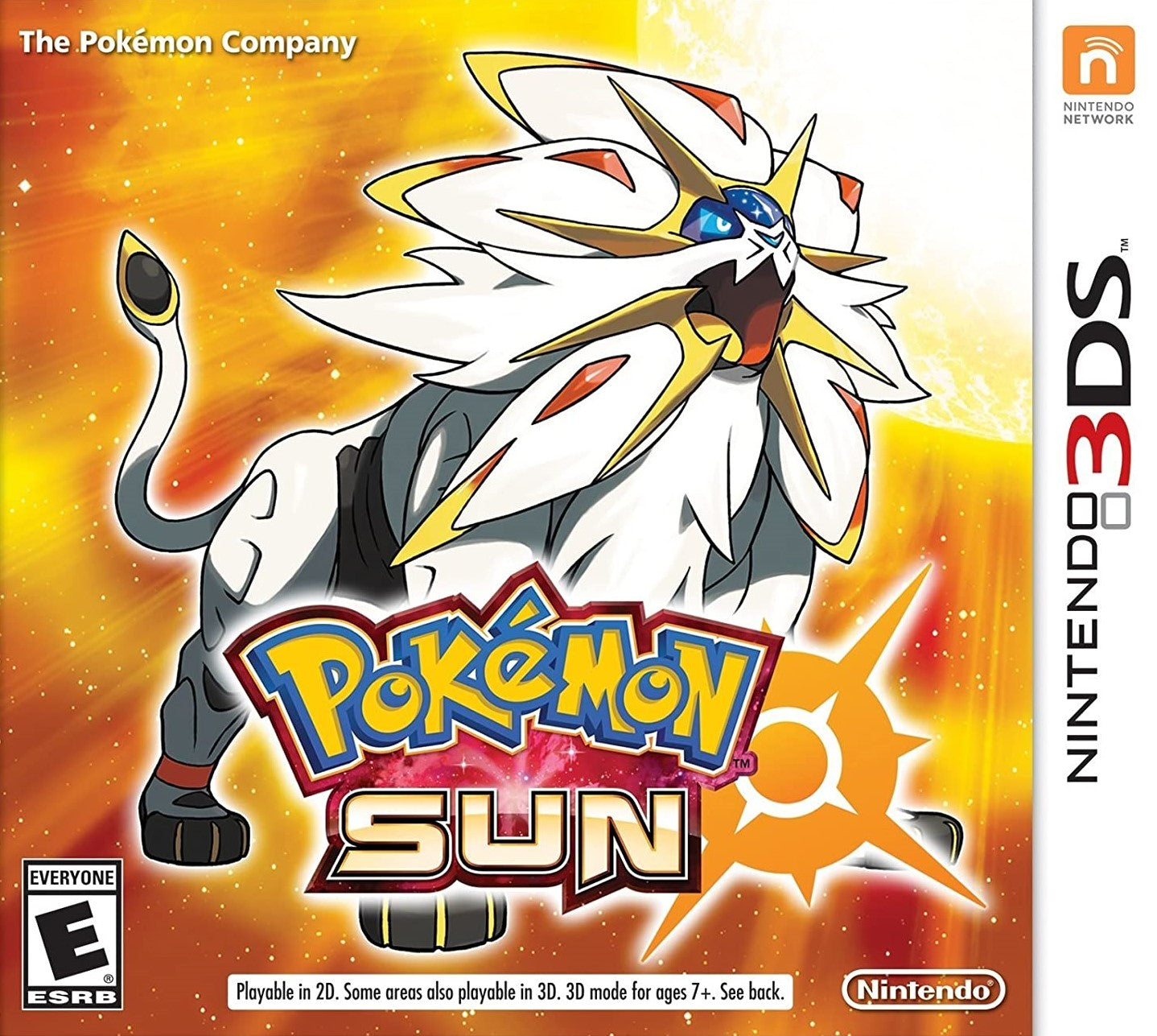 Pokemon Sun 3DS - Video Game - Used - CaveGamers