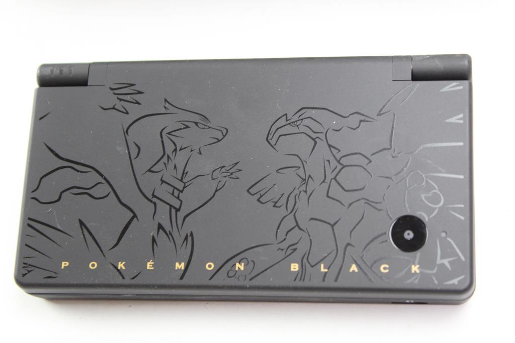 Nintendo DSi - Pokemon Black Edition - Video Game System - Used - CaveGamers - Image 2
