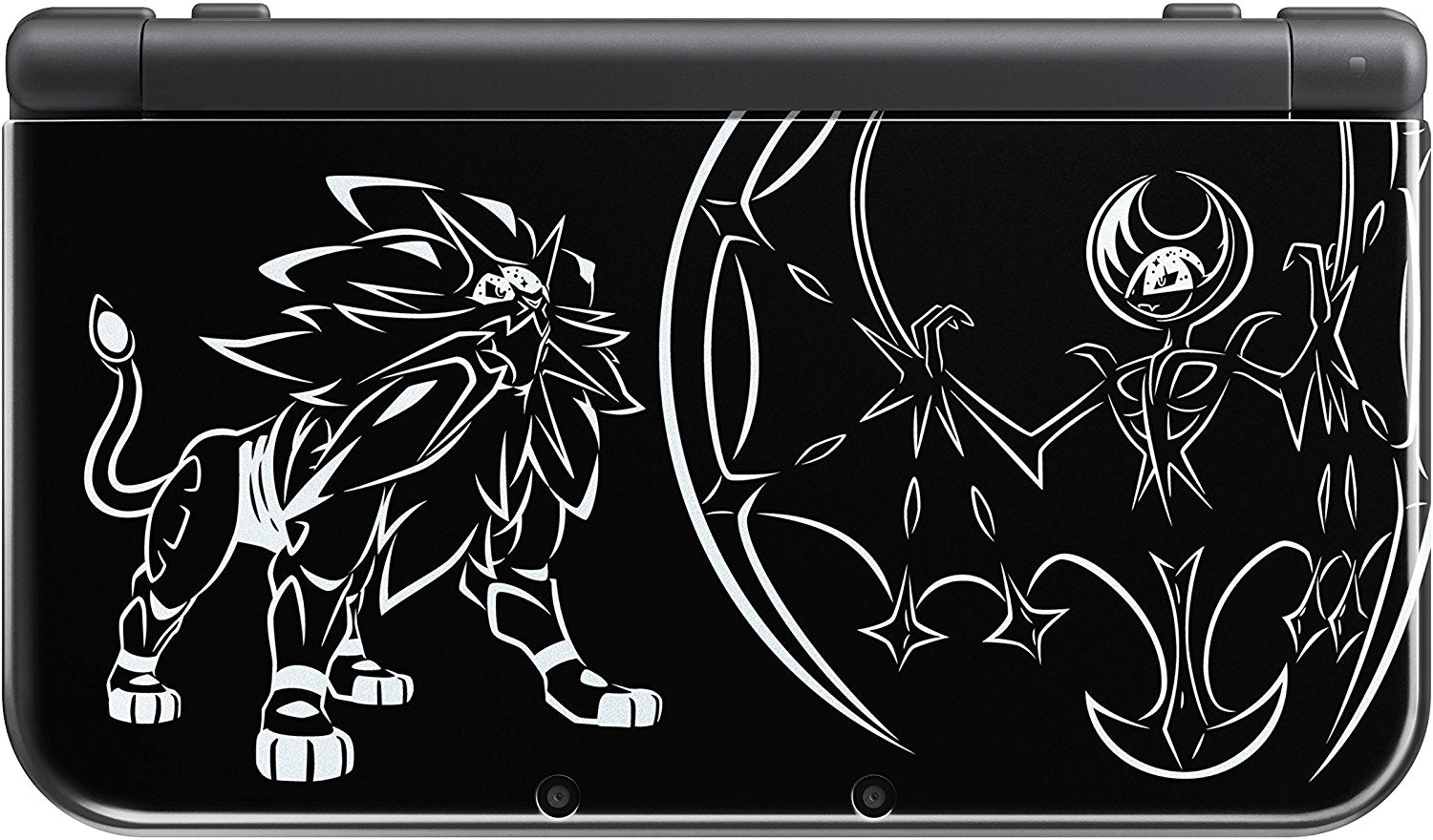 New Nintendo 3DS XL - Solgaleo Lunala Black Edition - Video Game System - Used - CaveGamers