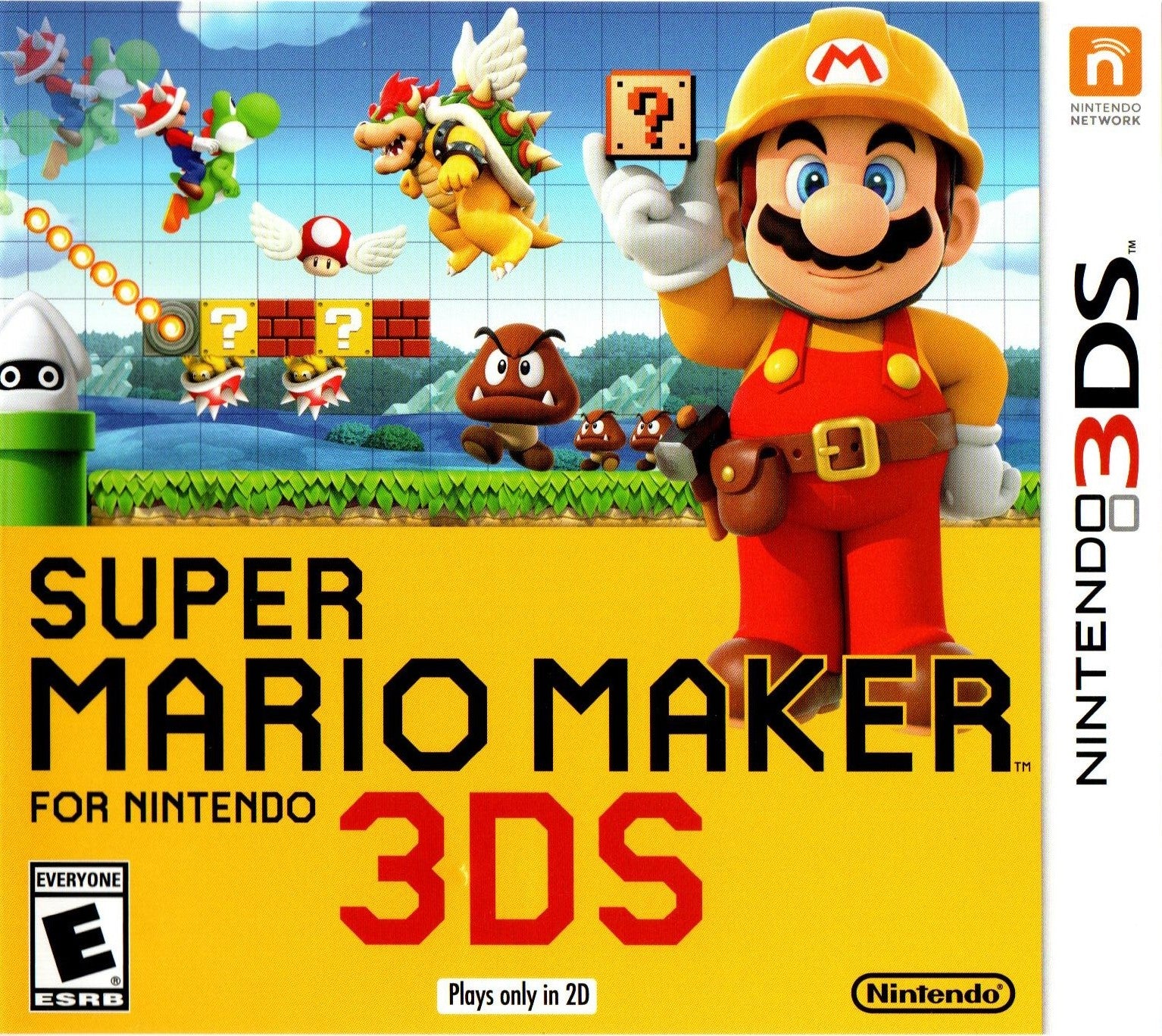 Super Mario Maker 3DS - Video Game - Used - CaveGamers