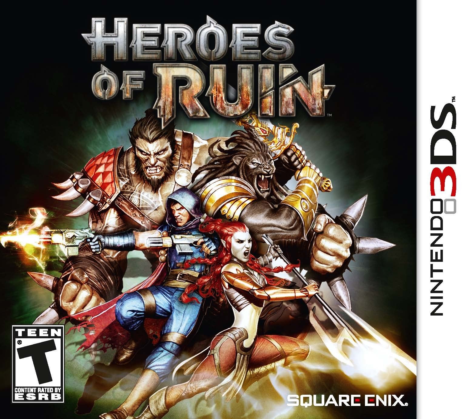 Heroes of Ruin 3DS - Video Game - Used - CaveGamers