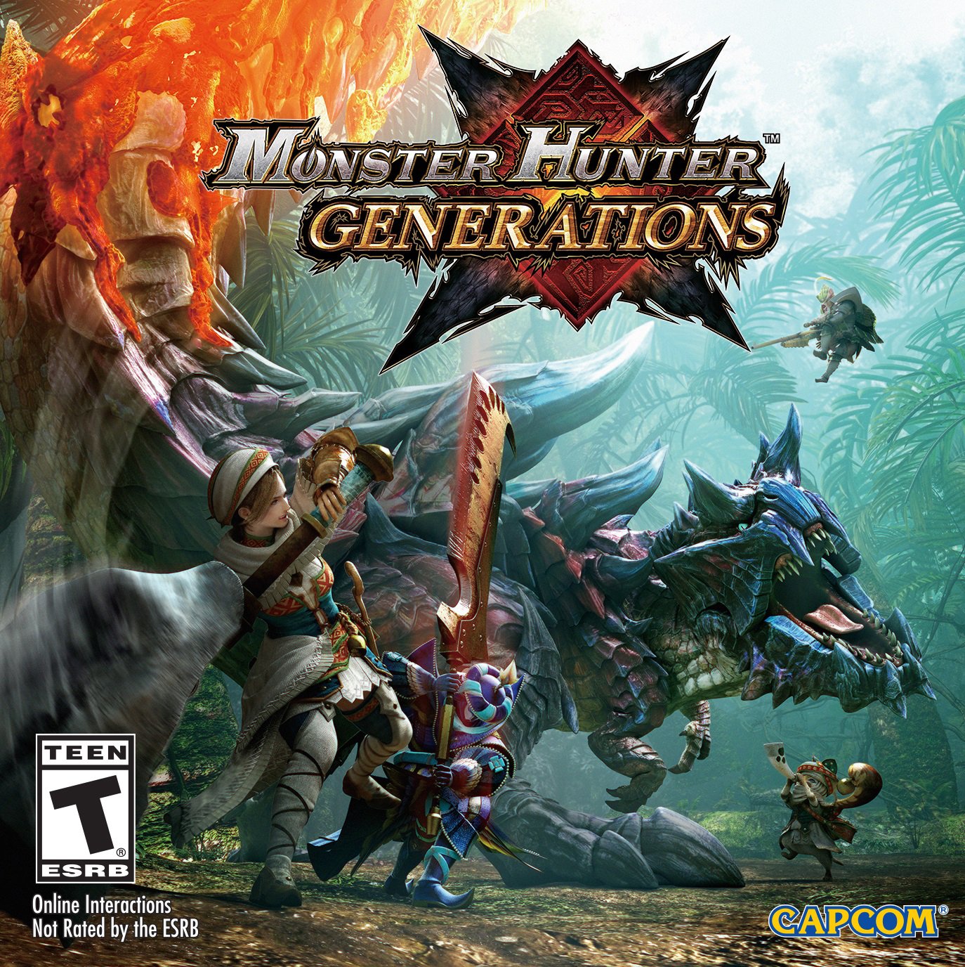 Monster Hunter Generations 3DS - Video Game - Used - CaveGamers