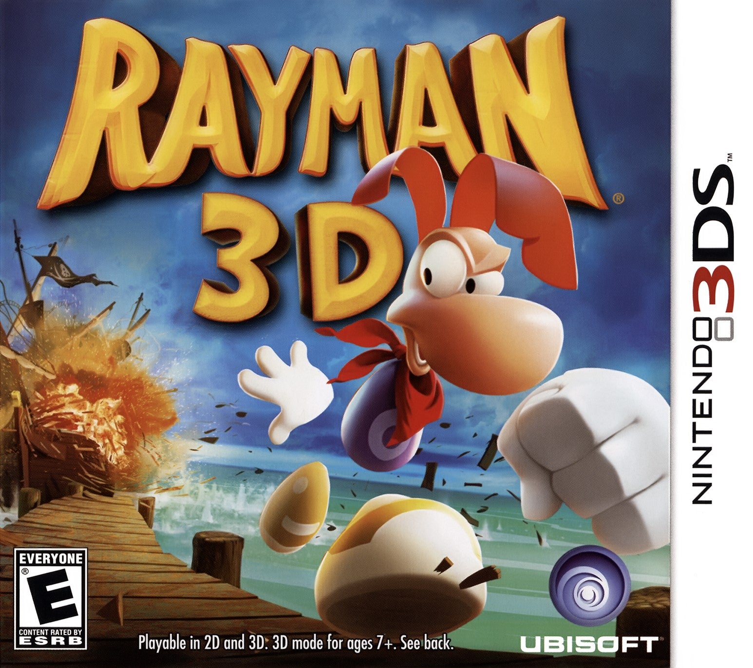 Rayman 3D 3DS - Video Game - Used - CaveGamers