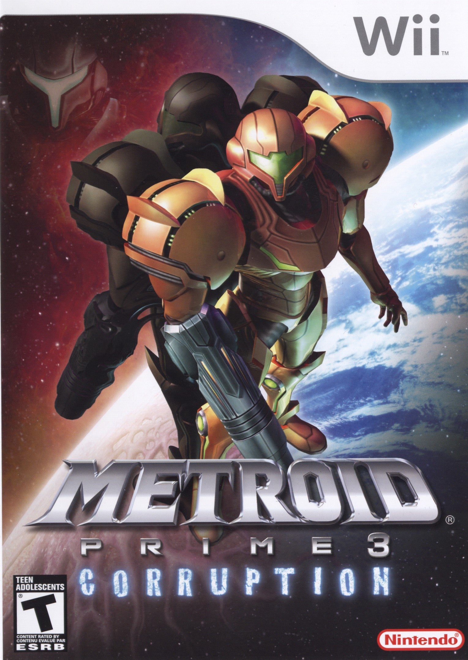 Metroid Prime 3: Corruption Wii - Video Game - Used - CaveGamers