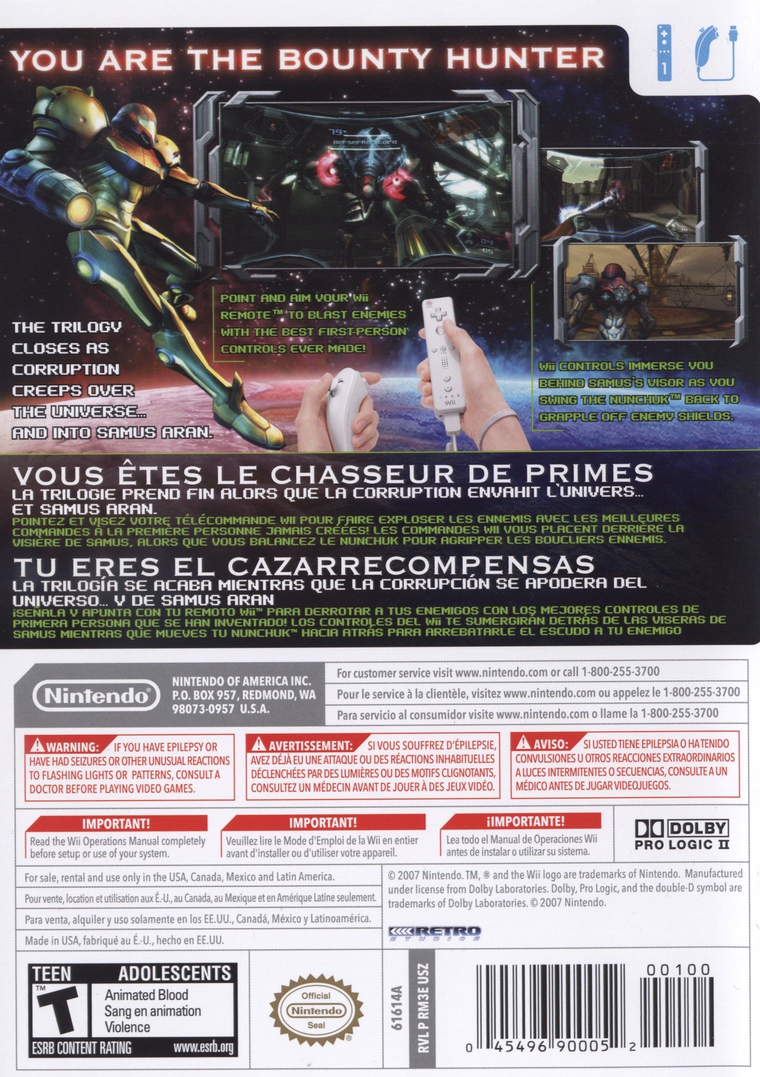 Metroid Prime 3: Corruption