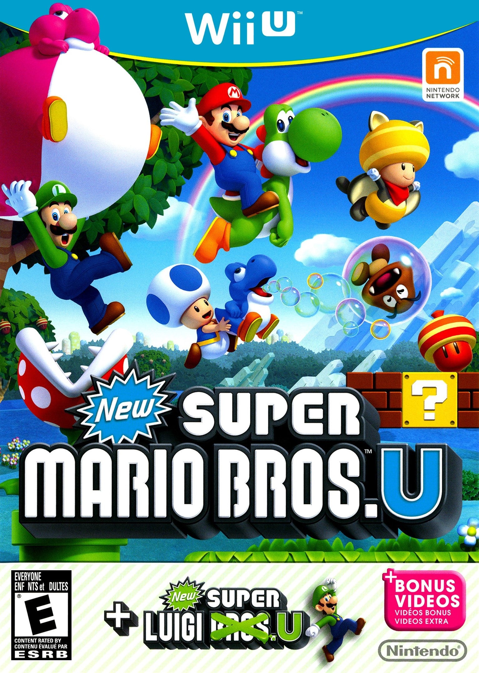 New Super Mario Bros. U + New Super Luigi U Wii U - Video Game - Used - CaveGamers