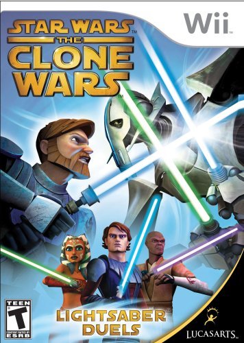 Star Wars the Clone Wars: Lightsaber Duels Wii - Video Game - Used - CaveGamers