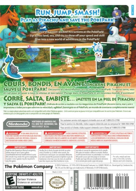PokePark Wii: Pikachu's Adventure - Video Game - Used - CaveGamers - Image 2