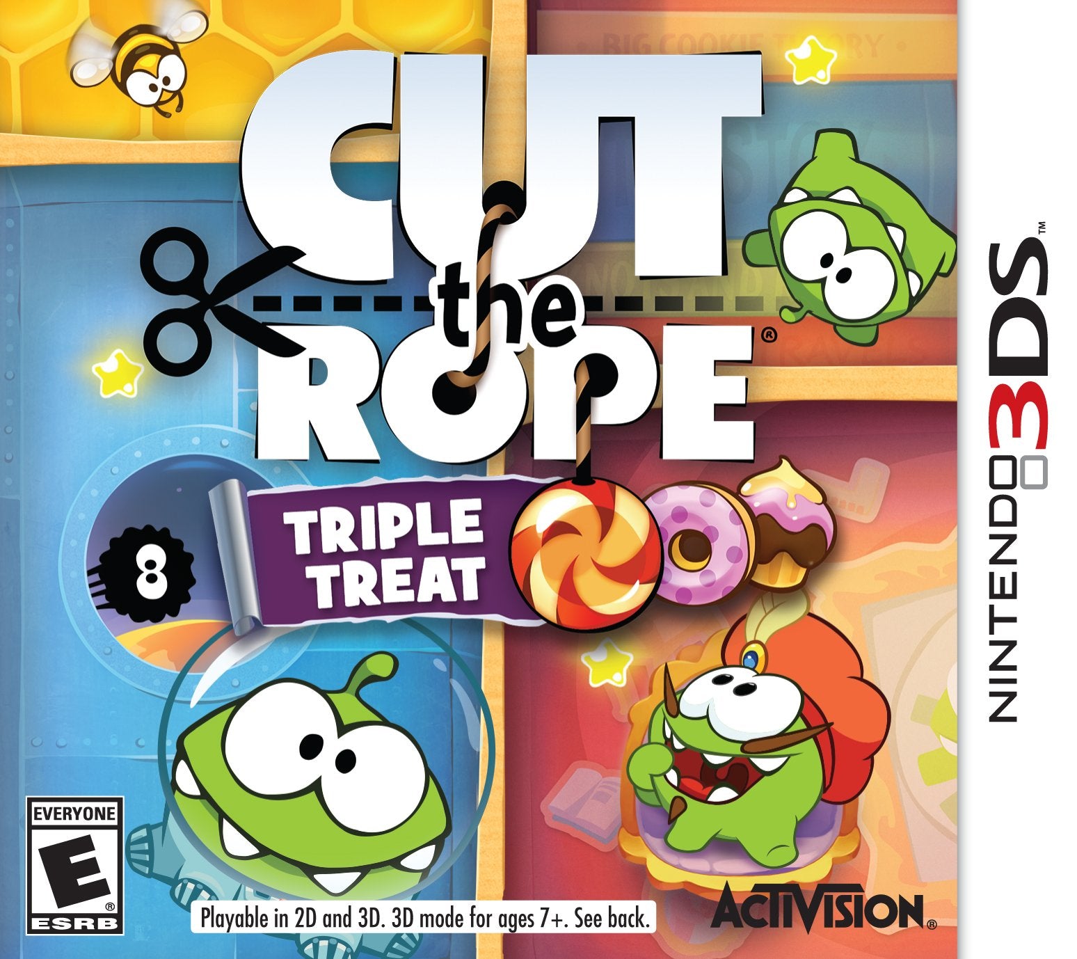 Cut The Rope: Triple Treat 3DS - Video Game - Used - CaveGamers