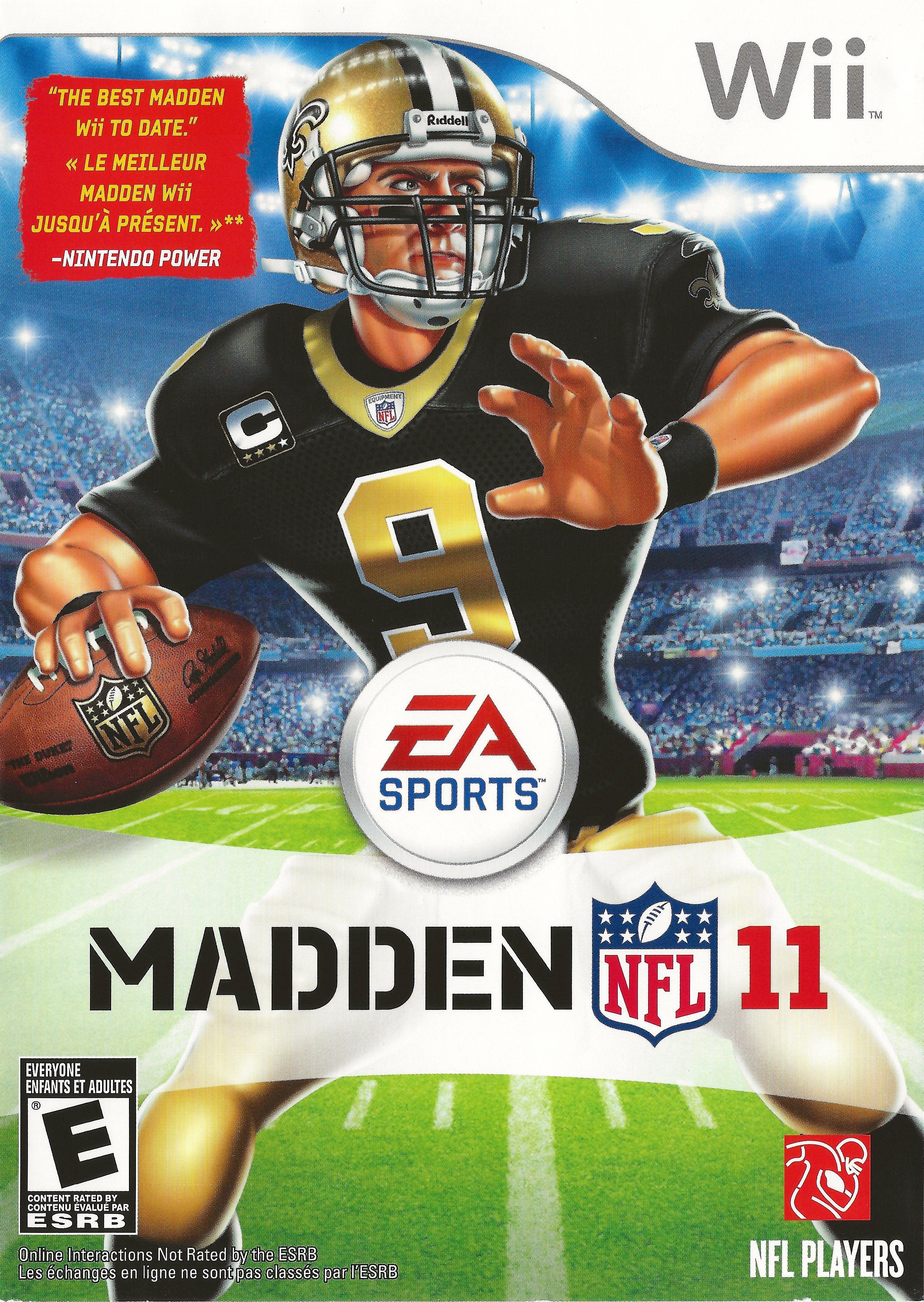 Madden NFL 11 Wii - Video Game - Used - CaveGamers