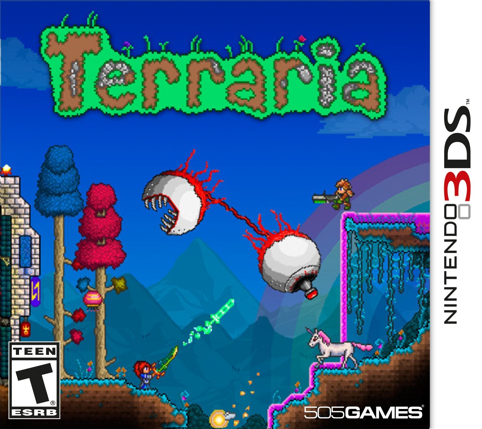 Terraria 3DS - Video Game - Used - CaveGamers