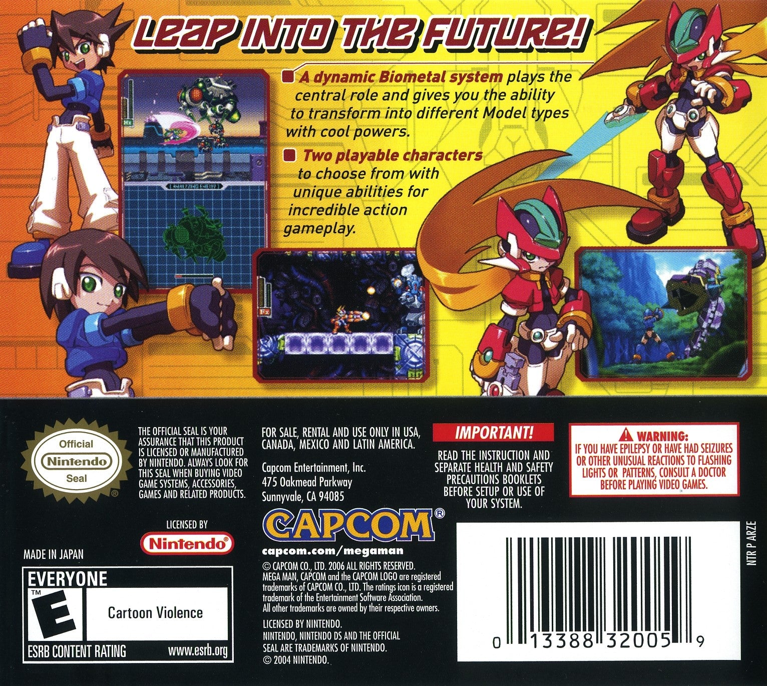 Mega Man Zx DS - Video Game - Used - CaveGamers - Image 2