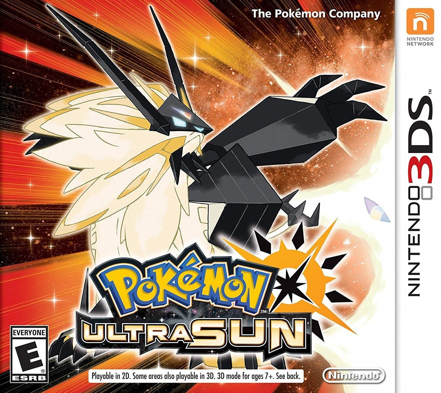 Pokemon Ultra Sun 3DS - Video Game - Used - CaveGamers