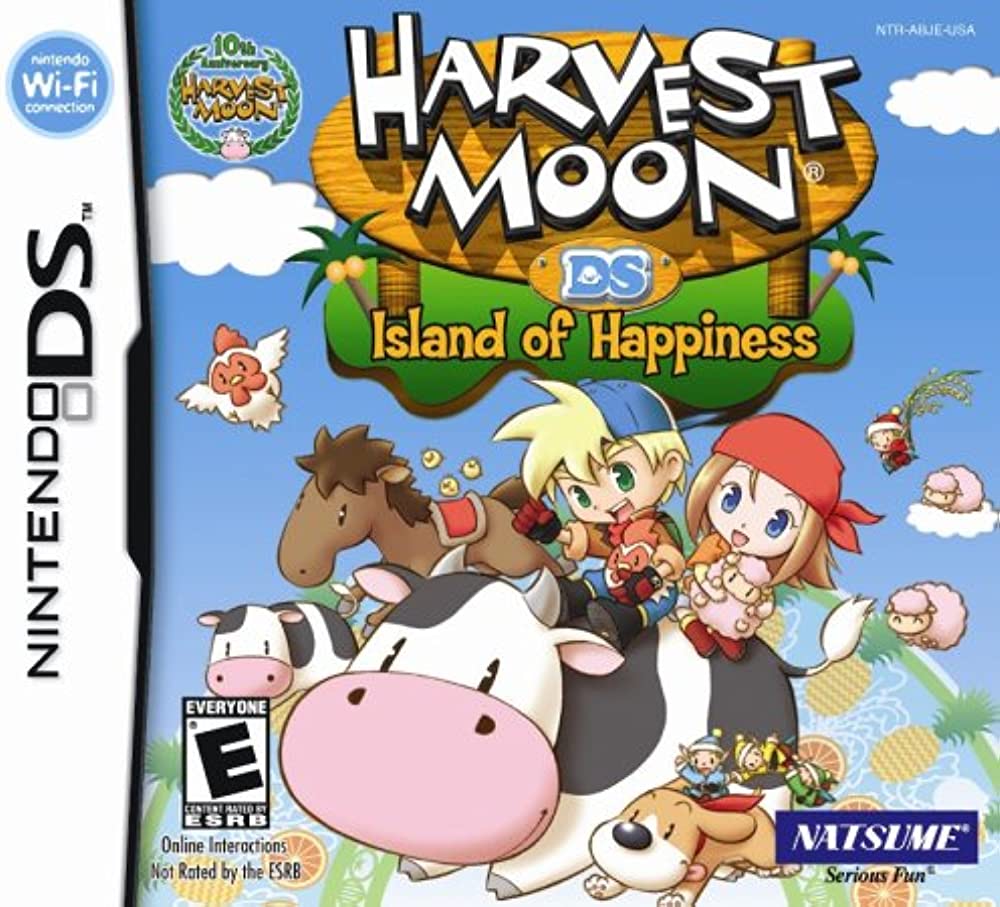 Harvest Moon: Island of Happiness DS - Video Game - Used - CaveGamers