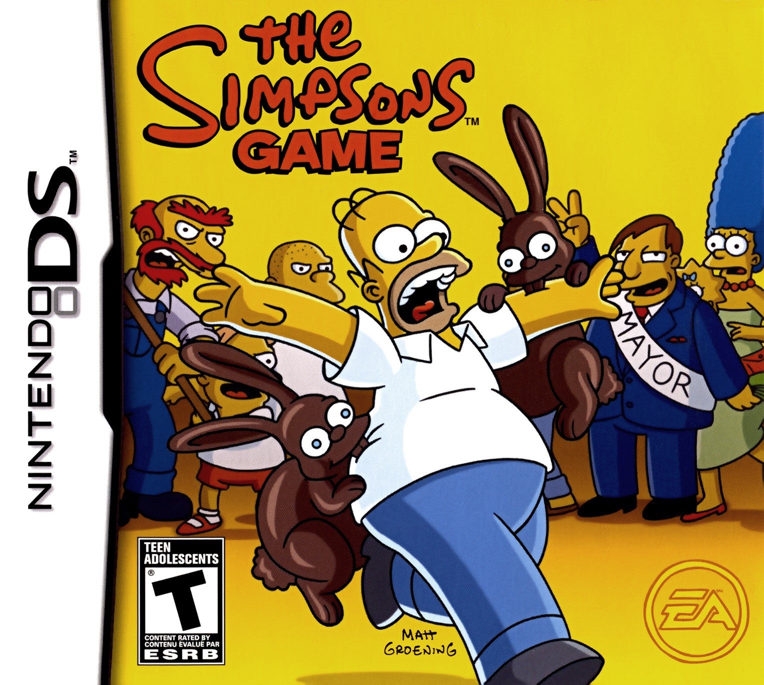 The Simpsons Game DS - Video Game - Used - CaveGamers
