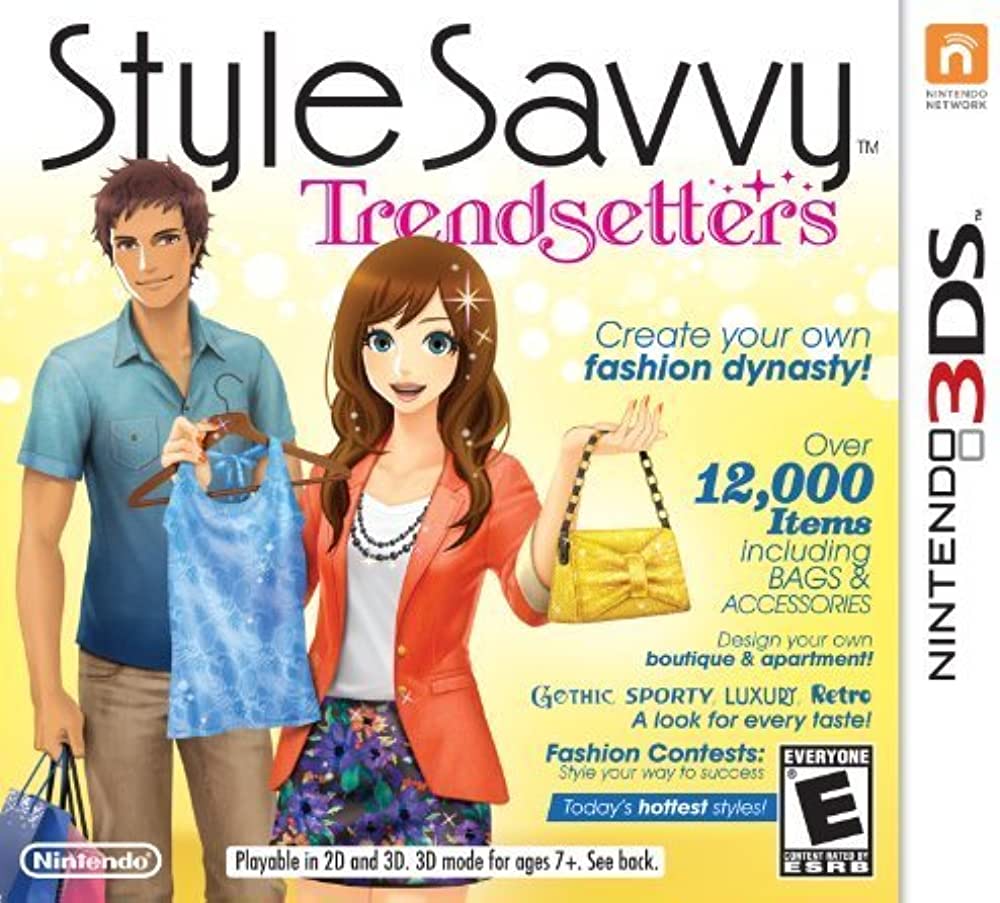 Style Savvy: Trendsetters 3DS - Video Game - Used - CaveGamers