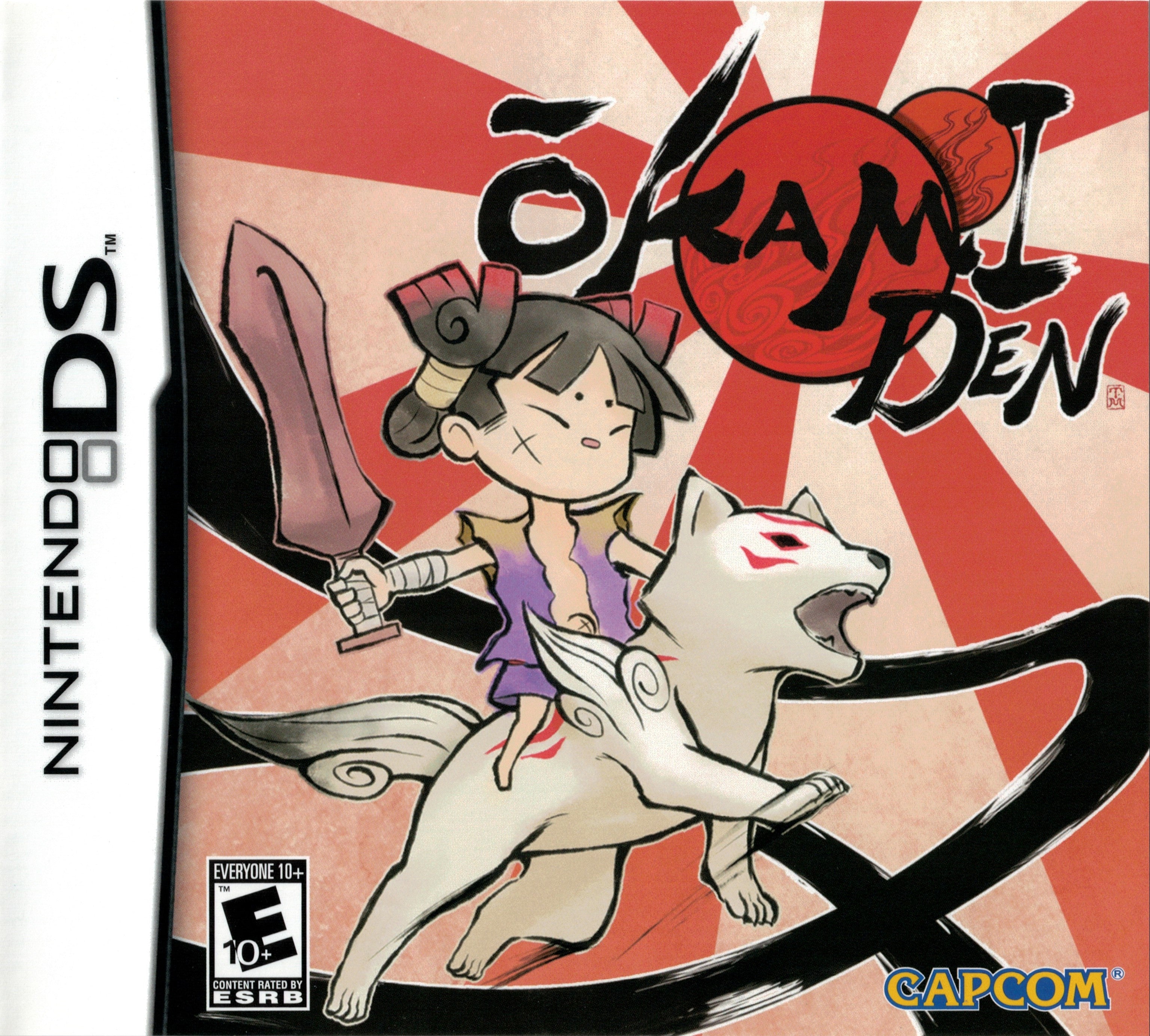 Okamiden DS - Video Game - Used - CaveGamers