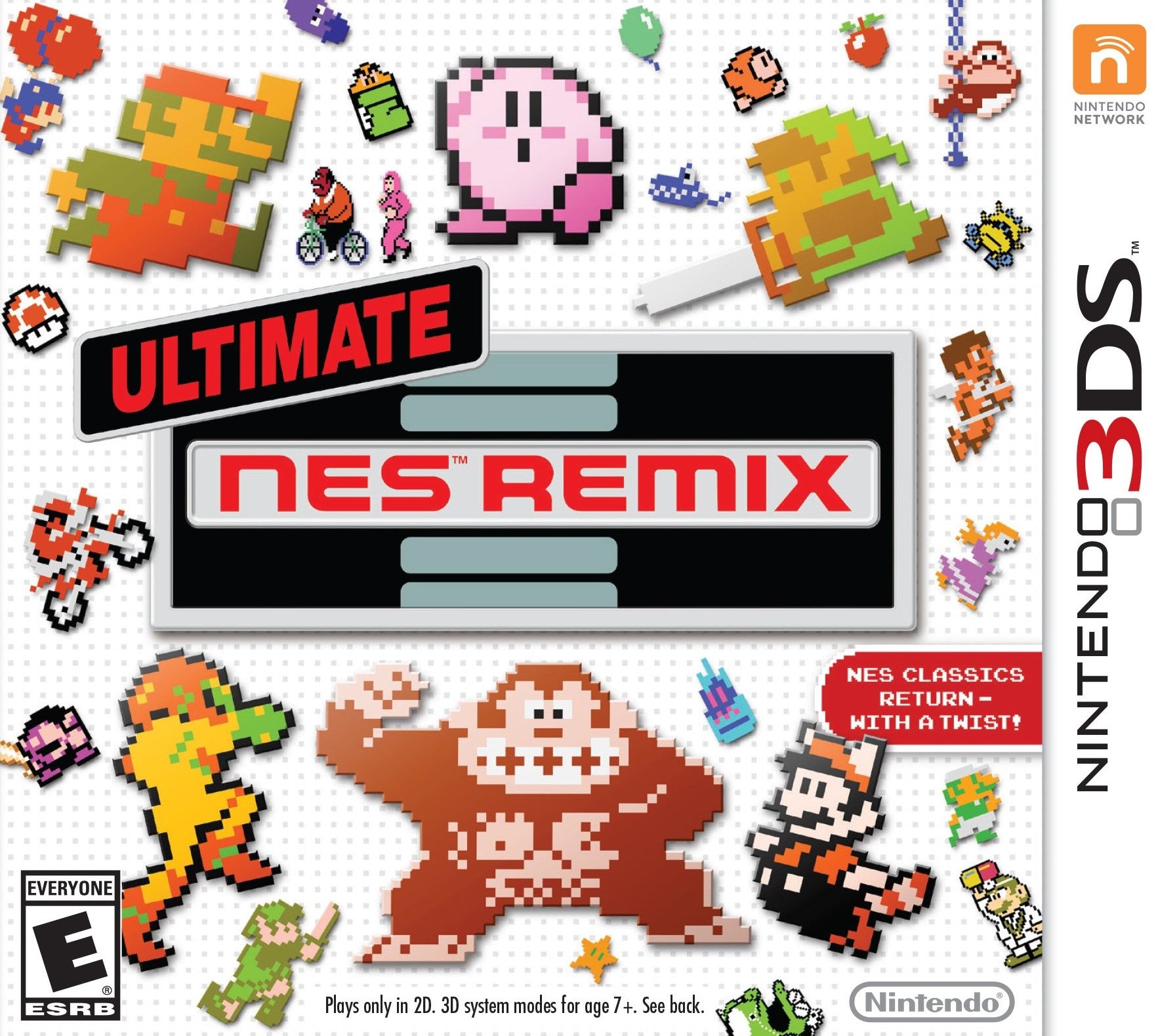 Ultimate NES Remix 3DS - Video Game - Used - CaveGamers