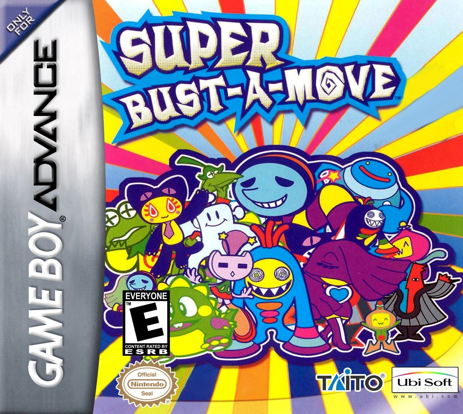 Super BustAMove Game Boy Advance CaveGamers