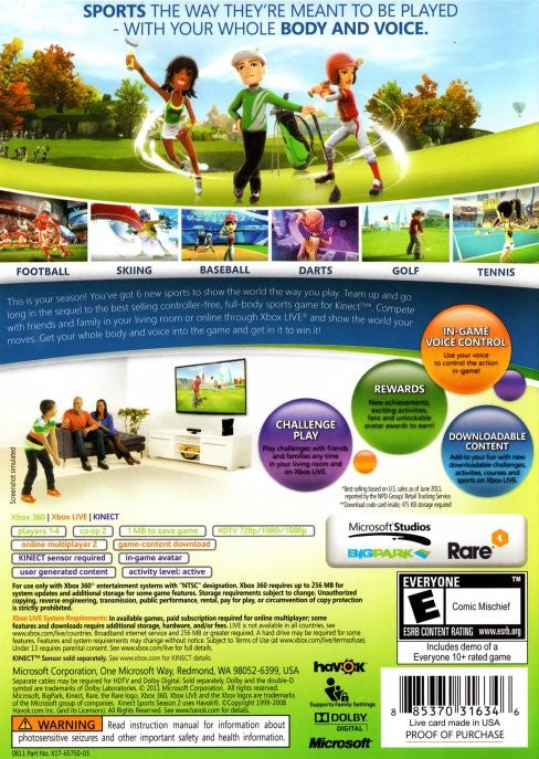 Kinect Sports Season Two