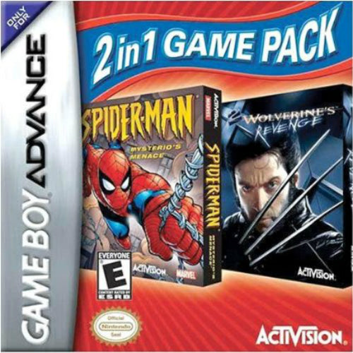 Spider-Man Mysterio's Menace & Wolverine's Revenge Game Boy Advance - Video Game - Used - CaveGamers