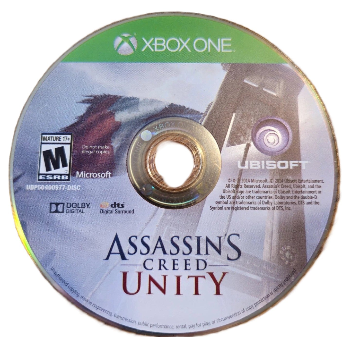 Assassin's Creed Unity Xbox One - Video Game - Used - CaveGamers - Image 3