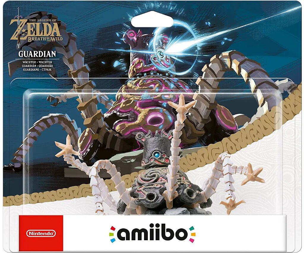 amiibo The Legend of Zelda: Breath of the Wild Guardian [Europe] Amiibos - Video Game Accessory - New - CaveGamers