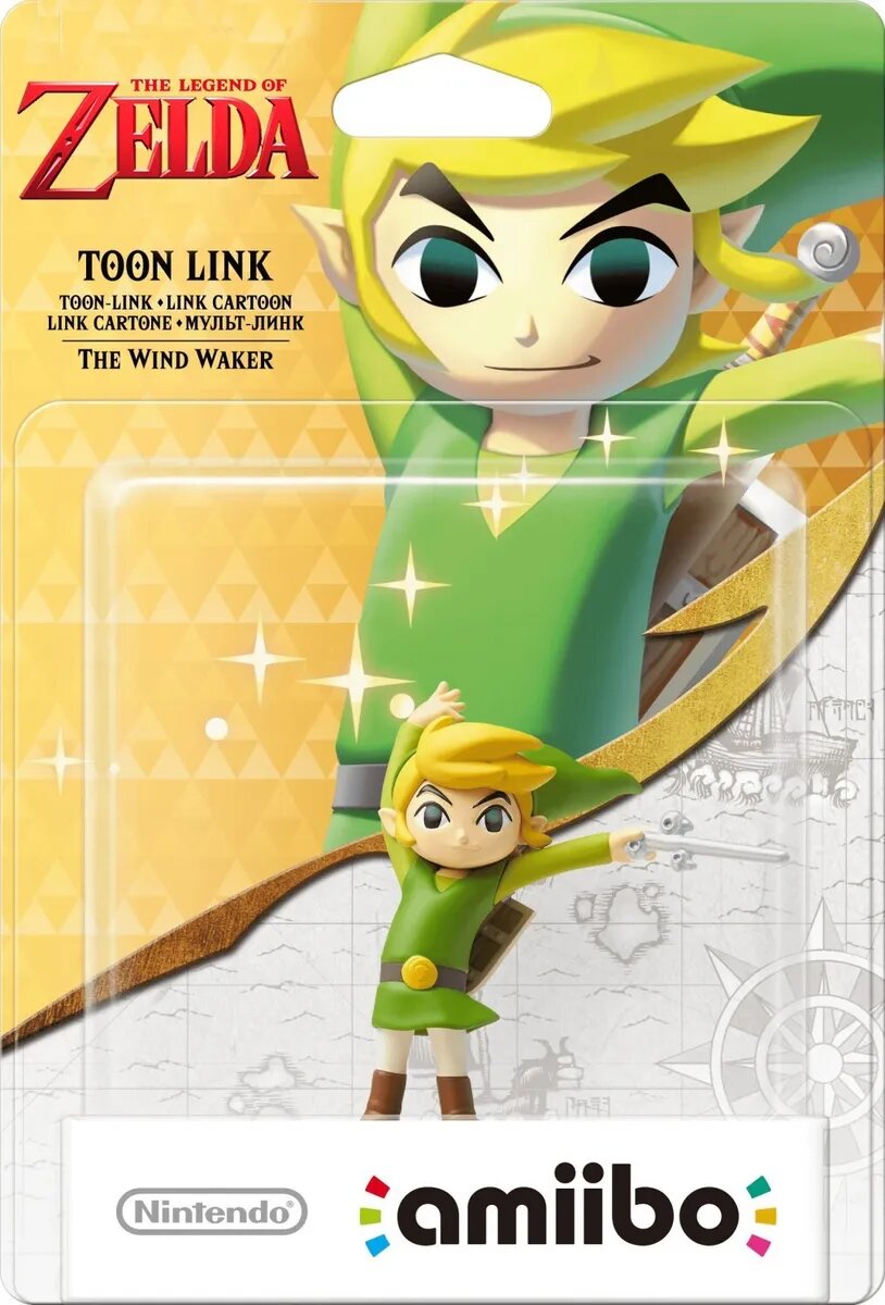 amiibo The Legend of Zelda: The Wind Waker Toon Link [Europe] Amiibos - Video Game Accessory - New - CaveGamers