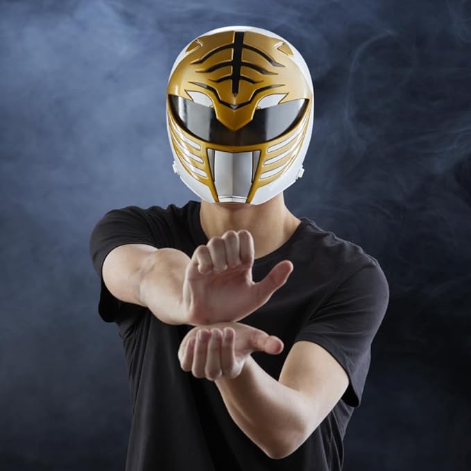 Power Rangers: Lightning Collection - Mighty Morphin White Ranger Helmet