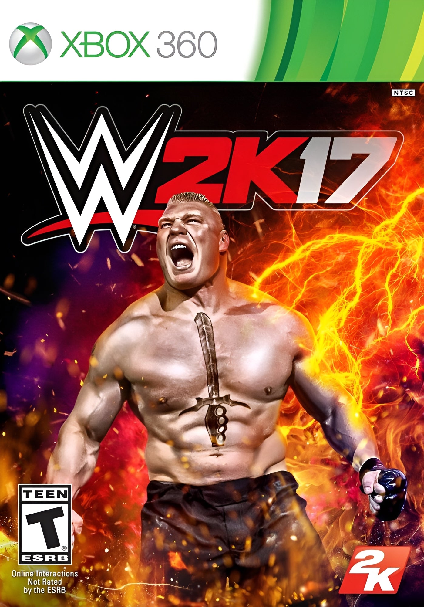 WWE 2K17 Xbox 360 - Video Game - Used - CaveGamers