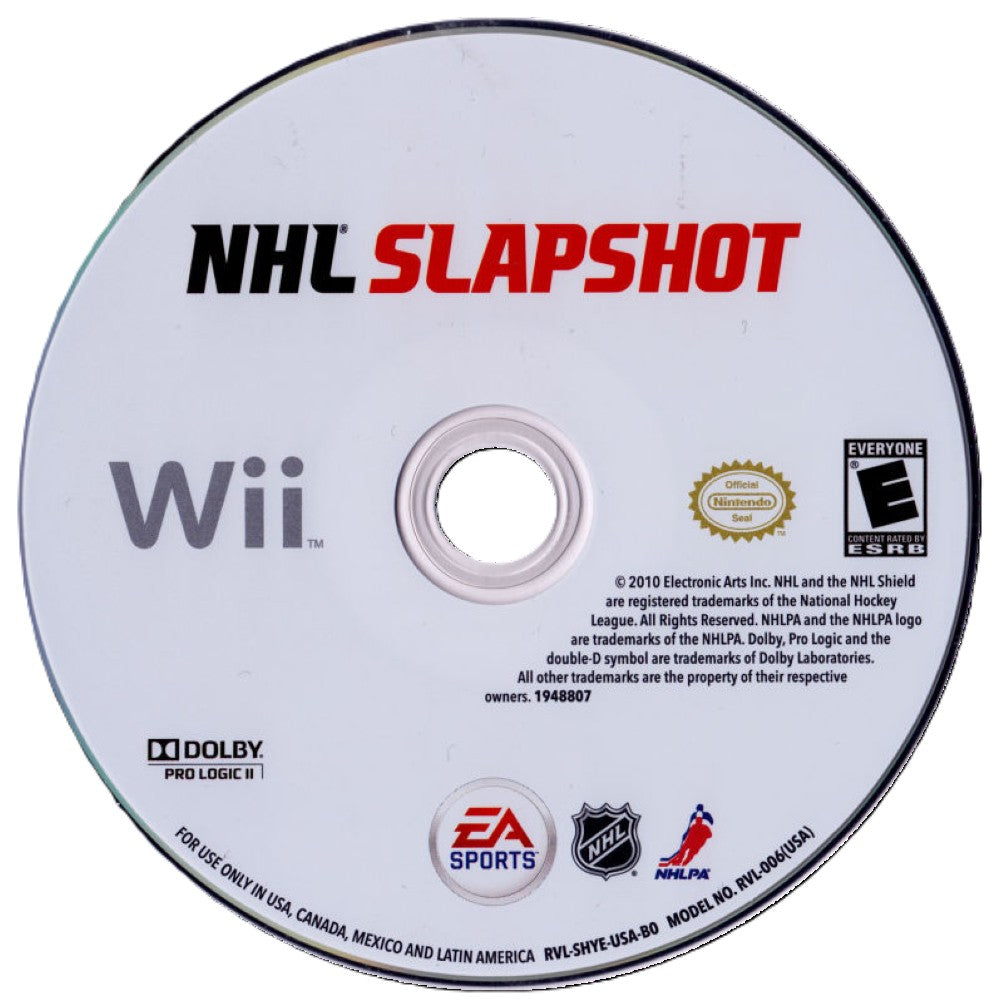 NHL Slapshot Wii - Video Game - Used - CaveGamers - Image 3