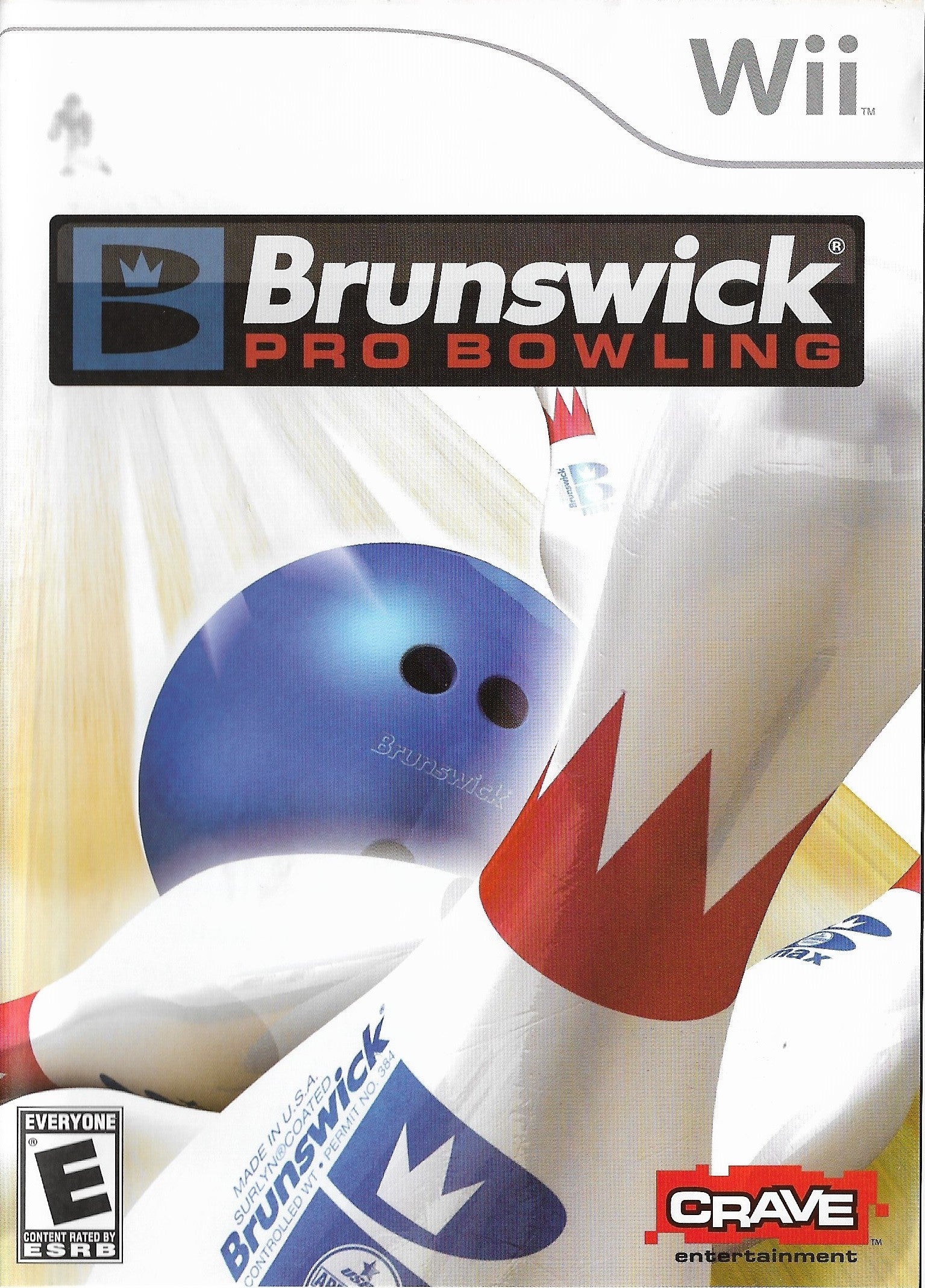 Brunswick Pro Bowling Wii - Video Game - Used - CaveGamers