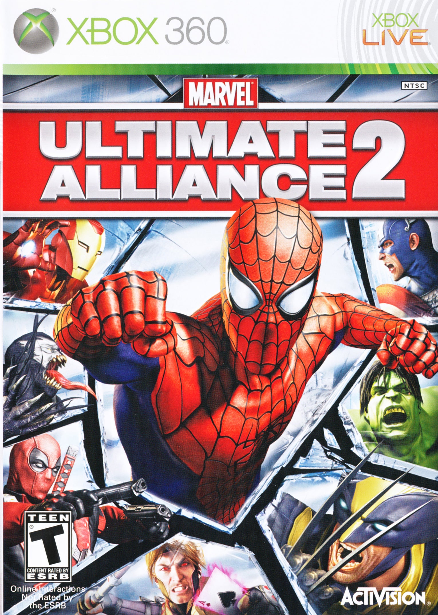 Marvel: Ultimate Alliance 2 Xbox 360 - Video Game - Used - CaveGamers