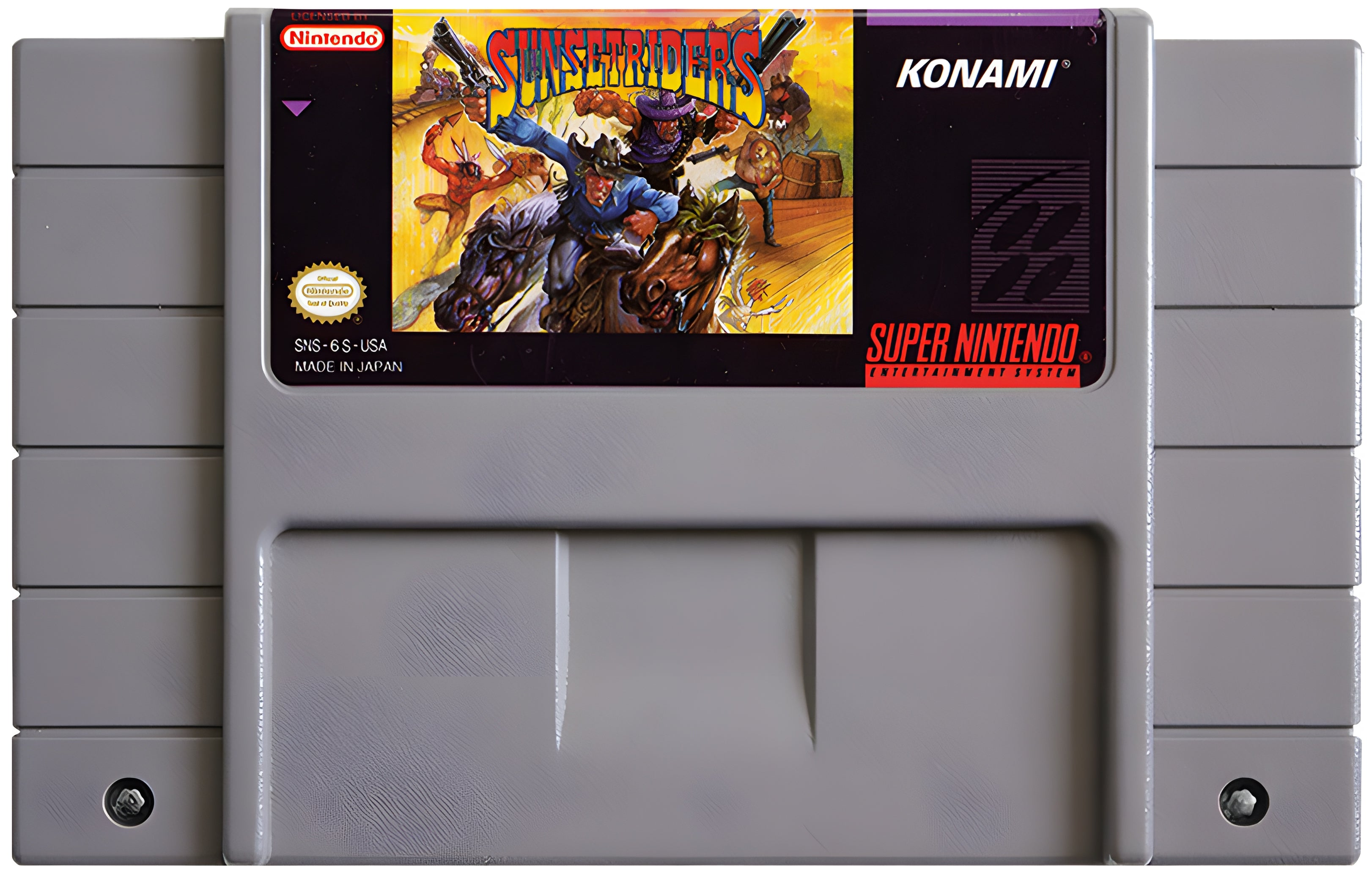 Sunset Riders SNES - Video Game - Used - CaveGamers - Image 3