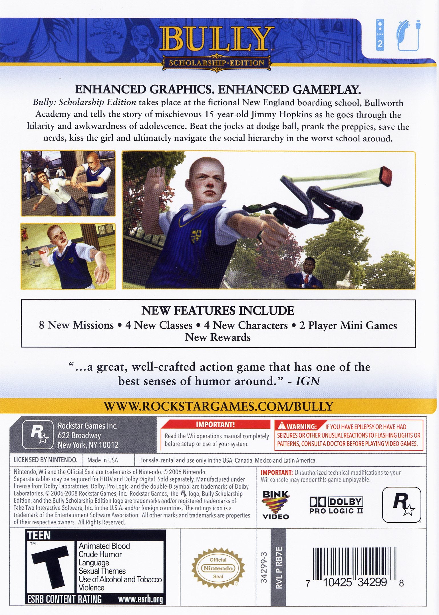 Bully: Scholarship Edition