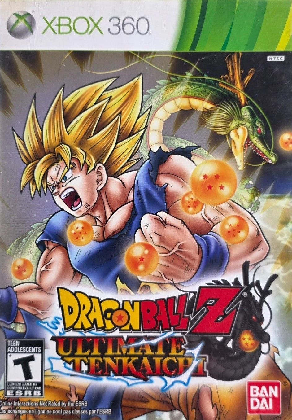 Dragon Ball Z: Ultimate Tenkaichi Xbox 360 - Video Game - Used - CaveGamers