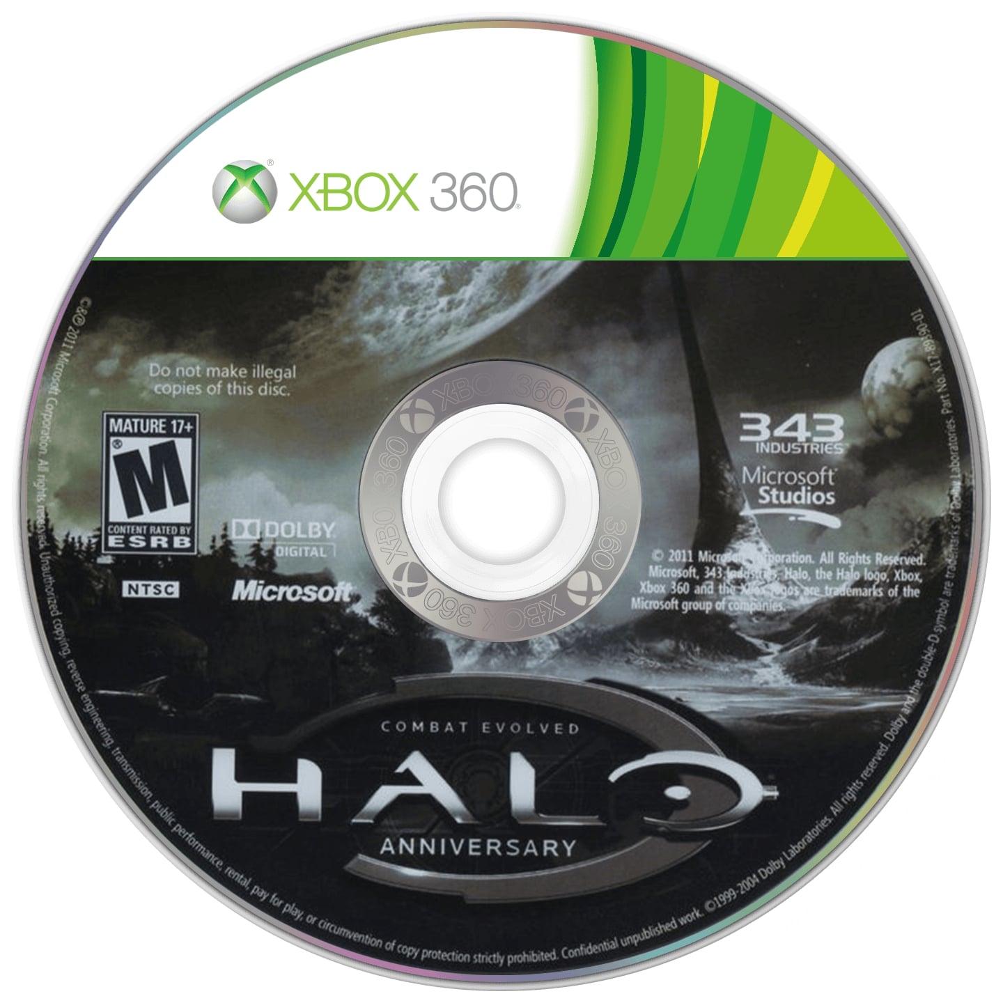 Halo: Combat Evolved Anniversary Xbox 360 - Video Game - Used - CaveGamers - Image 3