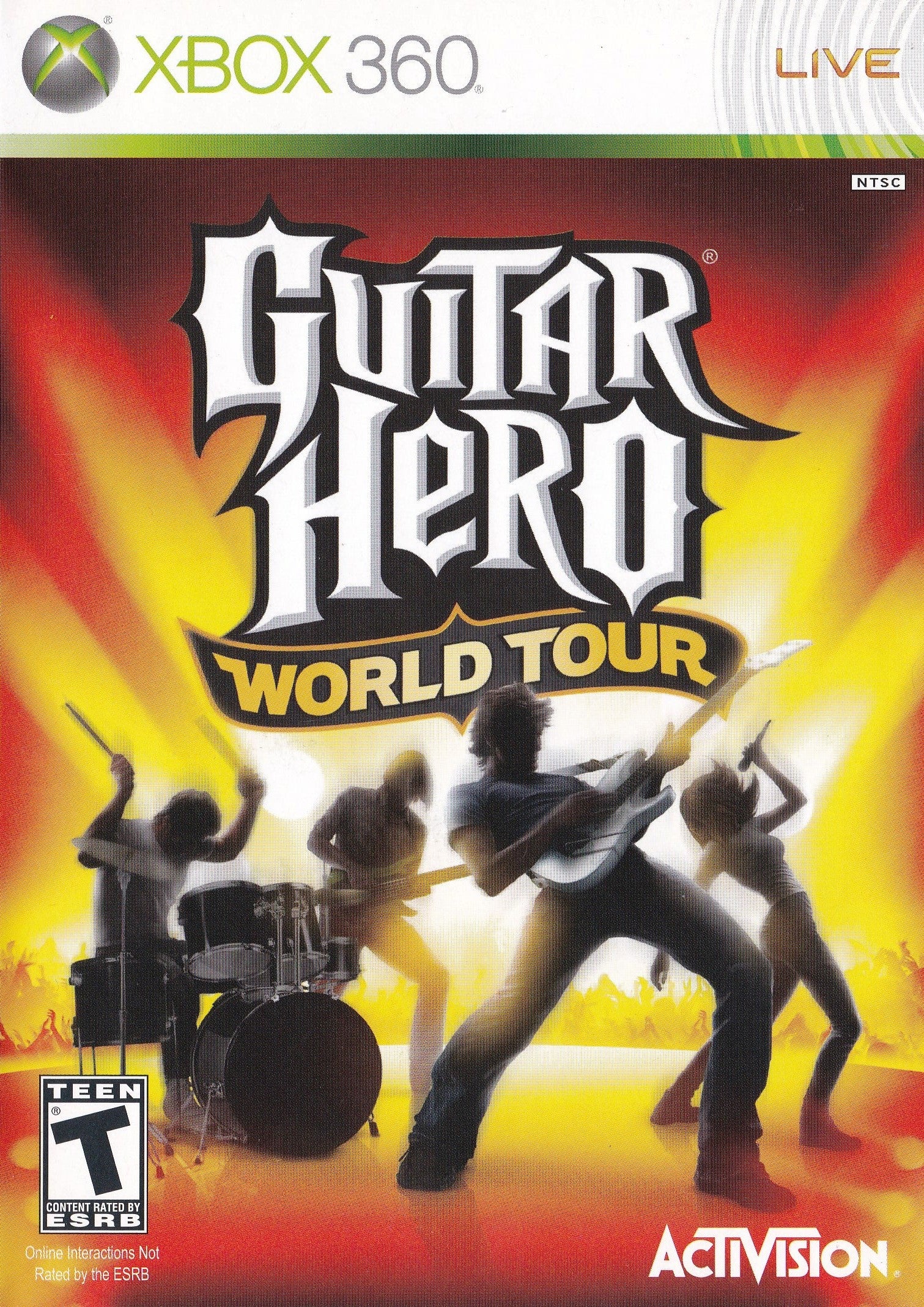 Guitar Hero: World Tour Xbox 360 - Video Game - Used - CaveGamers