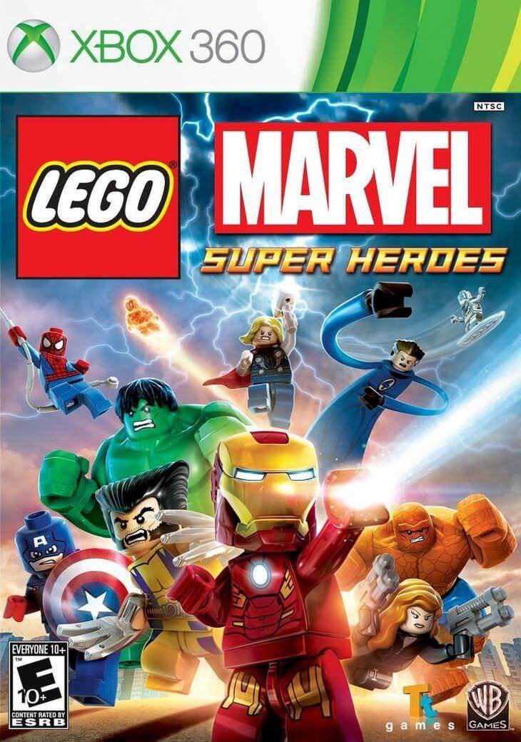 Lego: Marvel Super Heroes Xbox 360 - Video Game - Used - CaveGamers