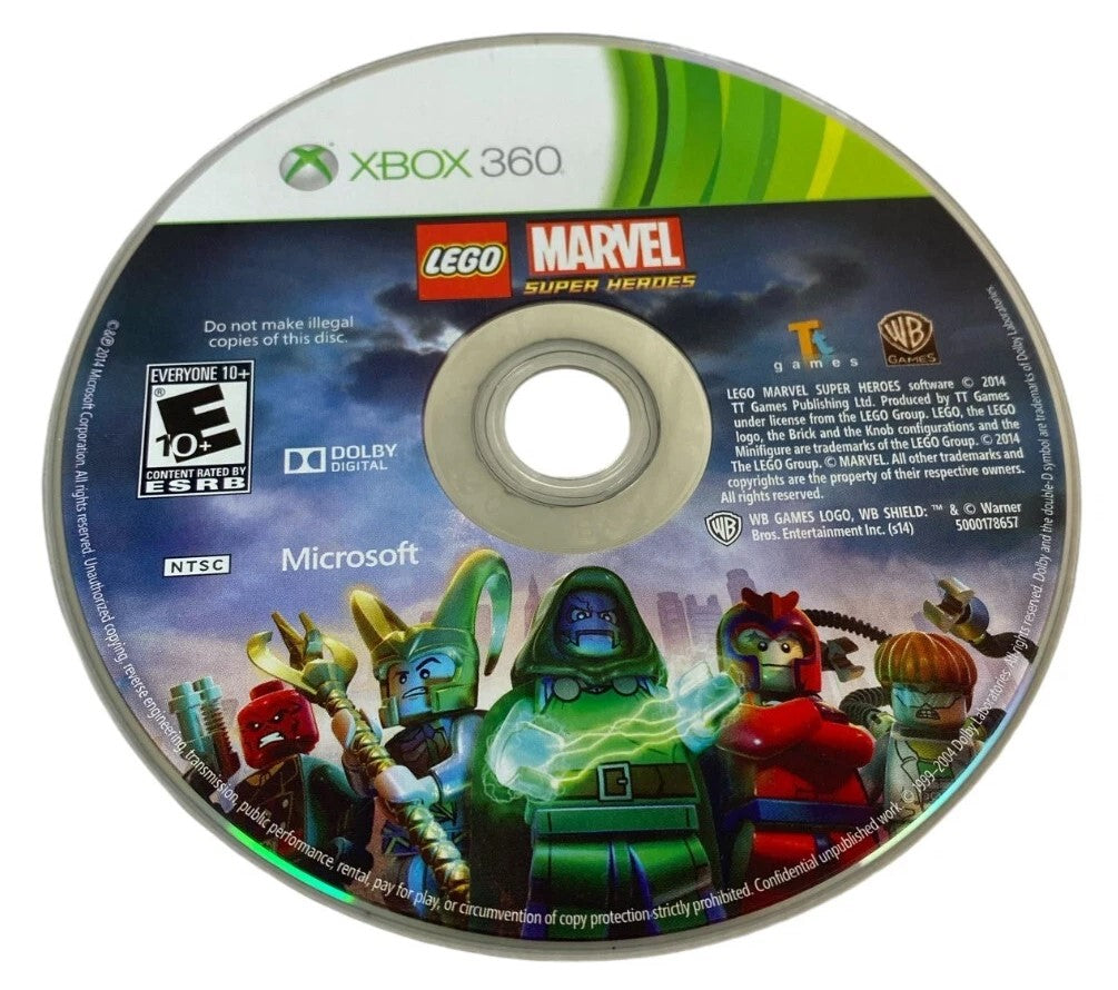 Lego: Marvel Super Heroes Xbox 360 - Video Game - Used - CaveGamers - Image 3
