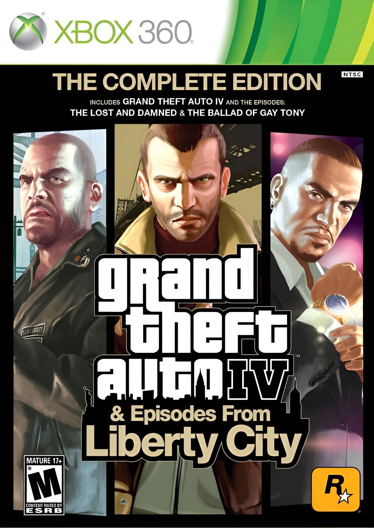 Grand Theft Auto IV & Episodes from Liberty City - The Complete Edition [2 Discs] Xbox 360 - Video Game - Used - CaveGamers