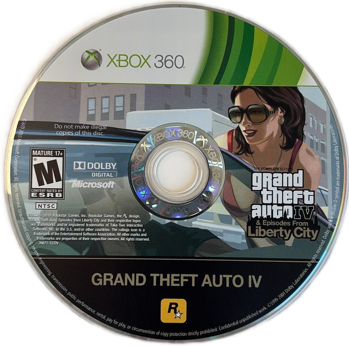 Grand Theft Auto IV & Episodes from Liberty City - The Complete Edition [2 Discs] Xbox 360 - Video Game - Used - CaveGamers - Image 3
