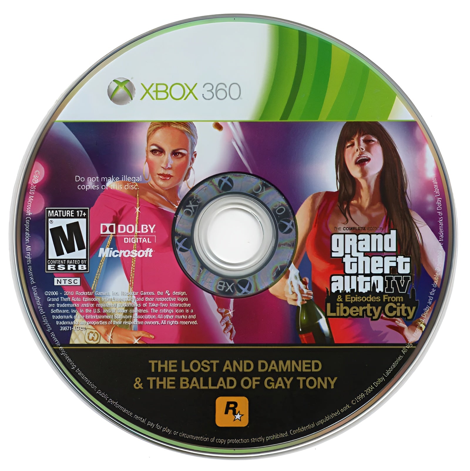 Grand Theft Auto IV & Episodes from Liberty City - The Complete Edition [2 Discs] Xbox 360 - Video Game - Used - CaveGamers - Image 4