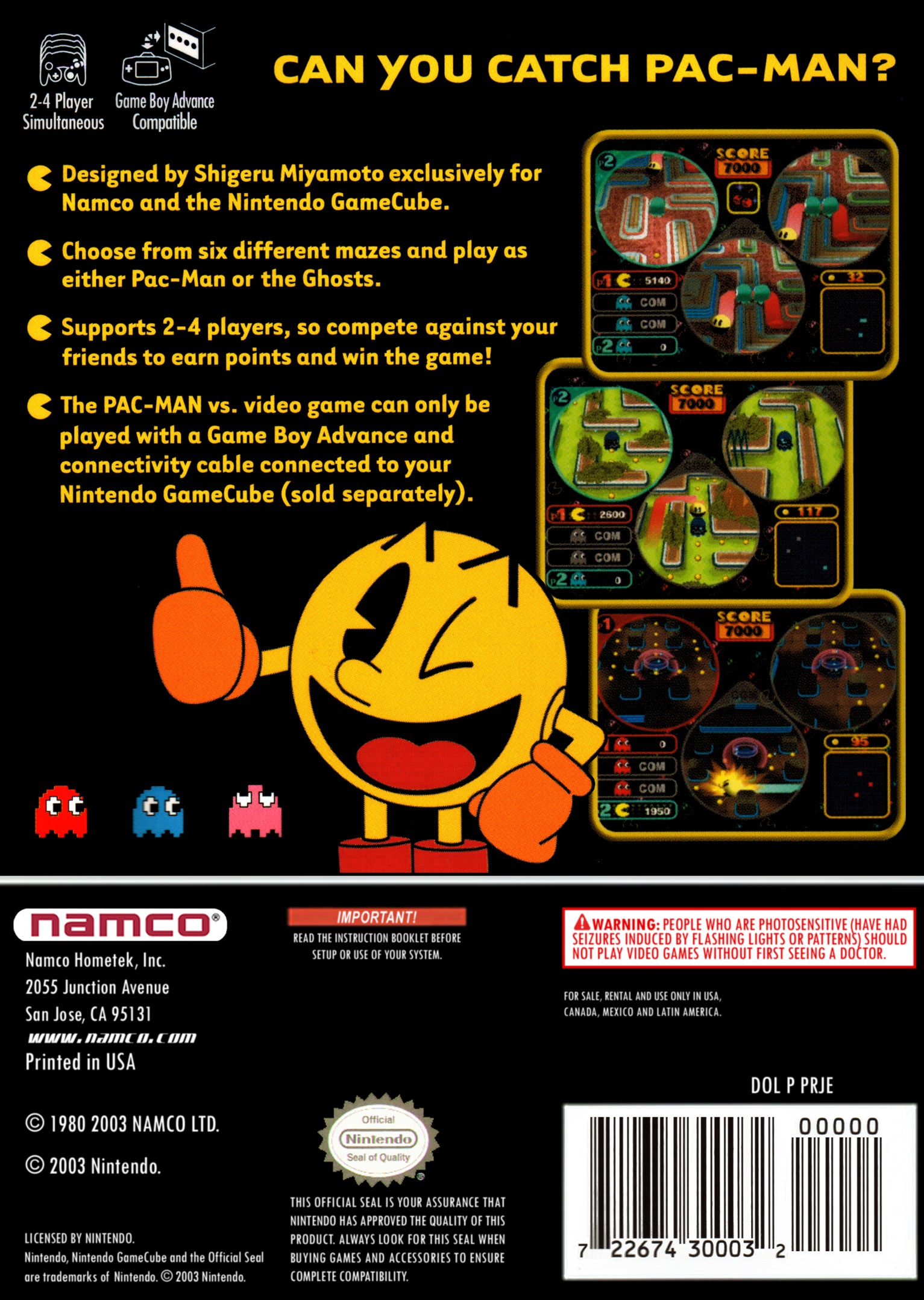 Pac-Man Vs.