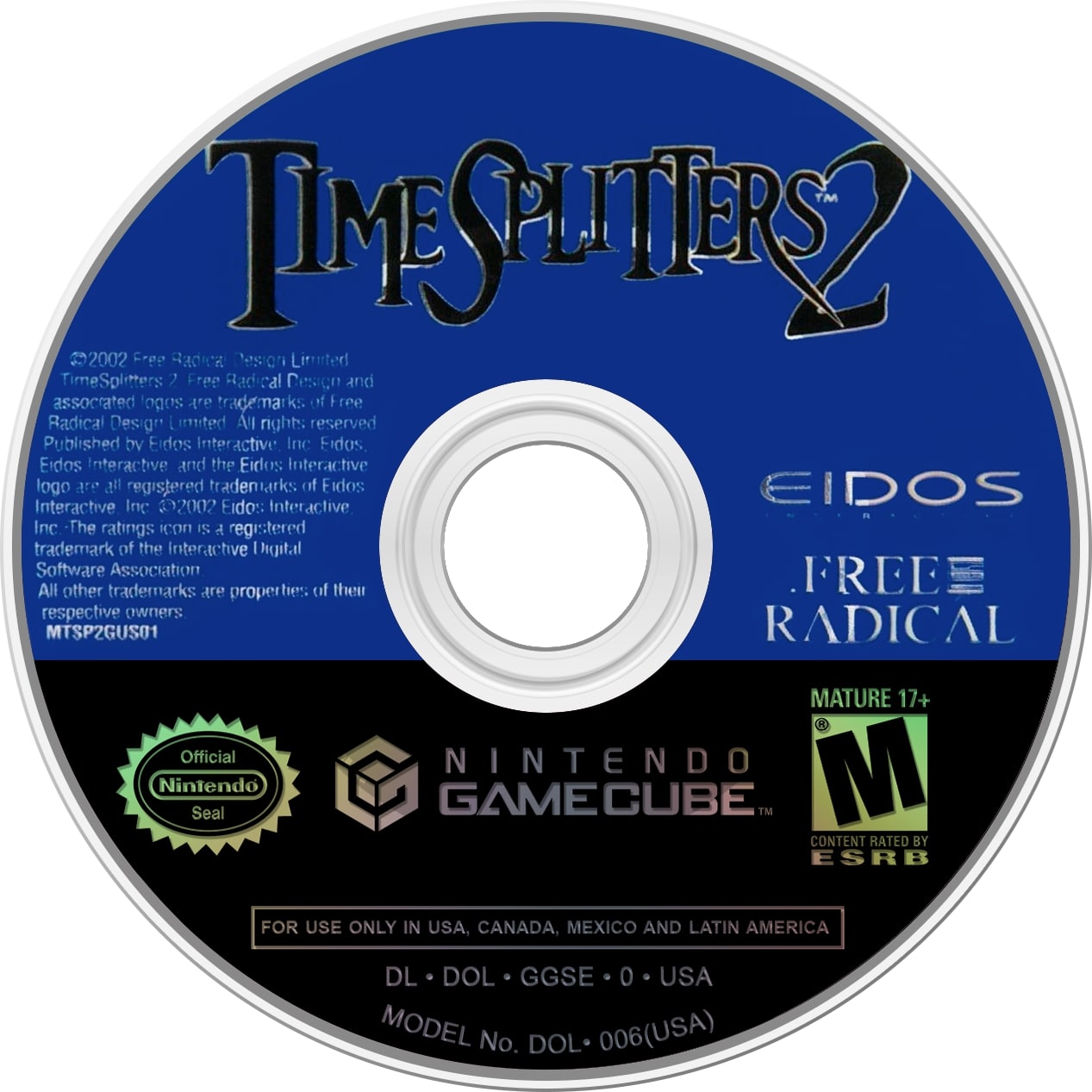 Time Splitters 2 GameCube - Video Game - Used - CaveGamers - Image 3